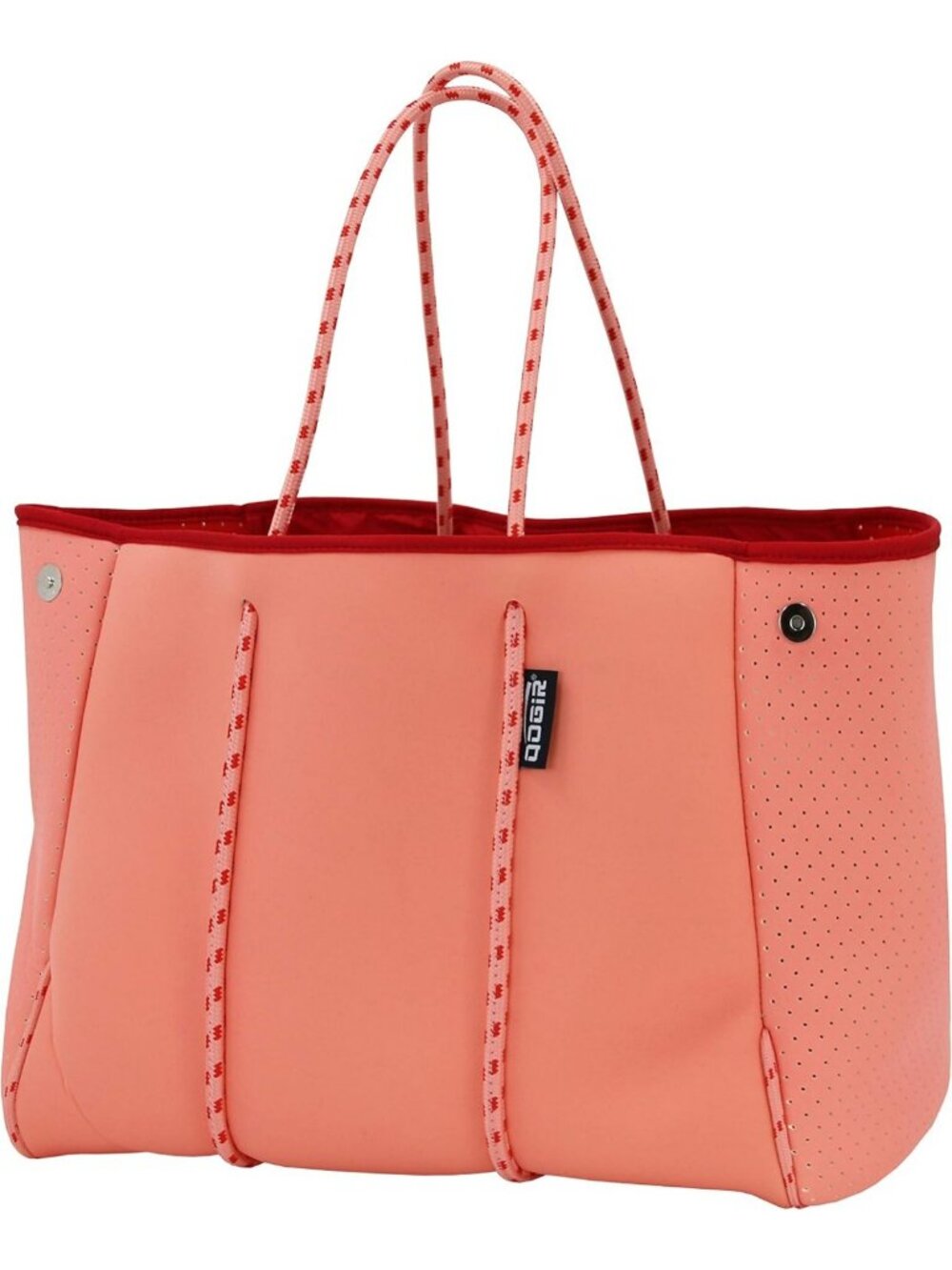 Neoprene Beach Tote Bag with Inner Zipper Pocket - Stylish & Versatile Carryall
